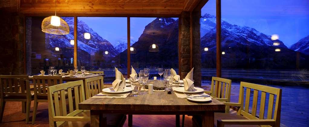 Noi Puma Lodge El Manzanar  Ресторан фото
